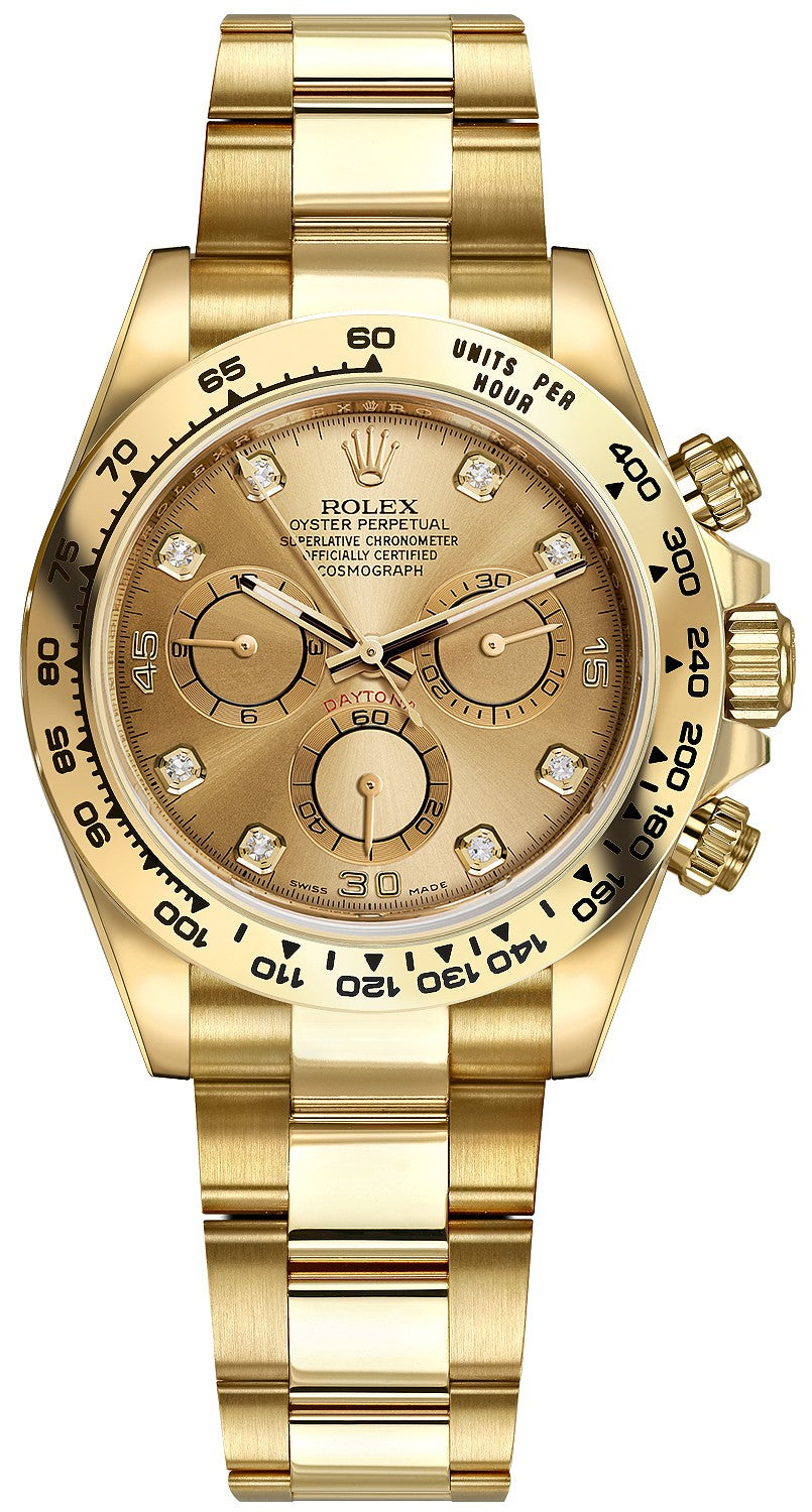 Rolex Cosmograph Daytona Diamond Men's Watch 116508-0006