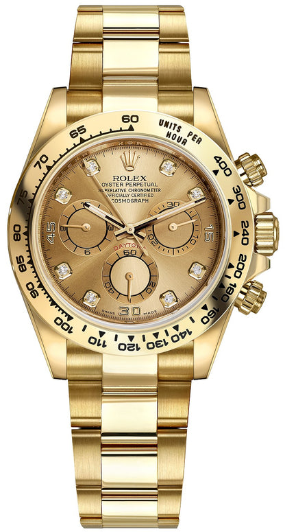 Rolex Cosmograph Daytona Diamond Men's Watch 116508-0006