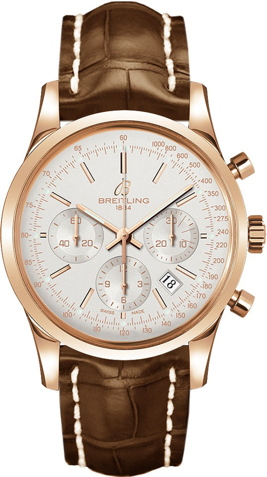 Breitling Transocean Chronograph Men's Watch RB015212/G738-739P