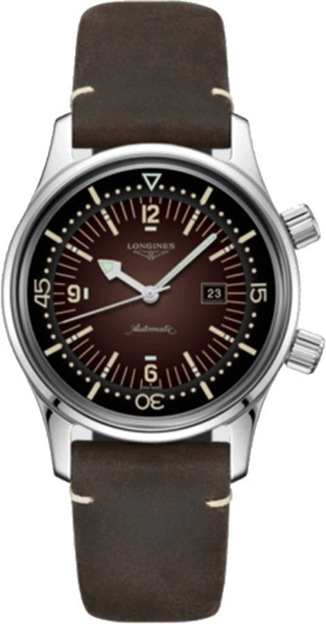 Longines Heritage Legend Diver Brown Dial Unisex Watch L3.374.4.60.0