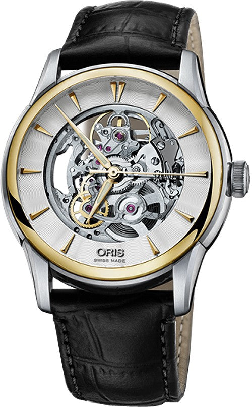 Oris Artelier Skeleton Dial 73476704351LS