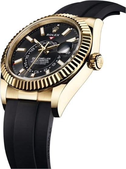 Rolex Sky-Dweller 18k Yellow Gold Men's Luxury Watch 326238-0009