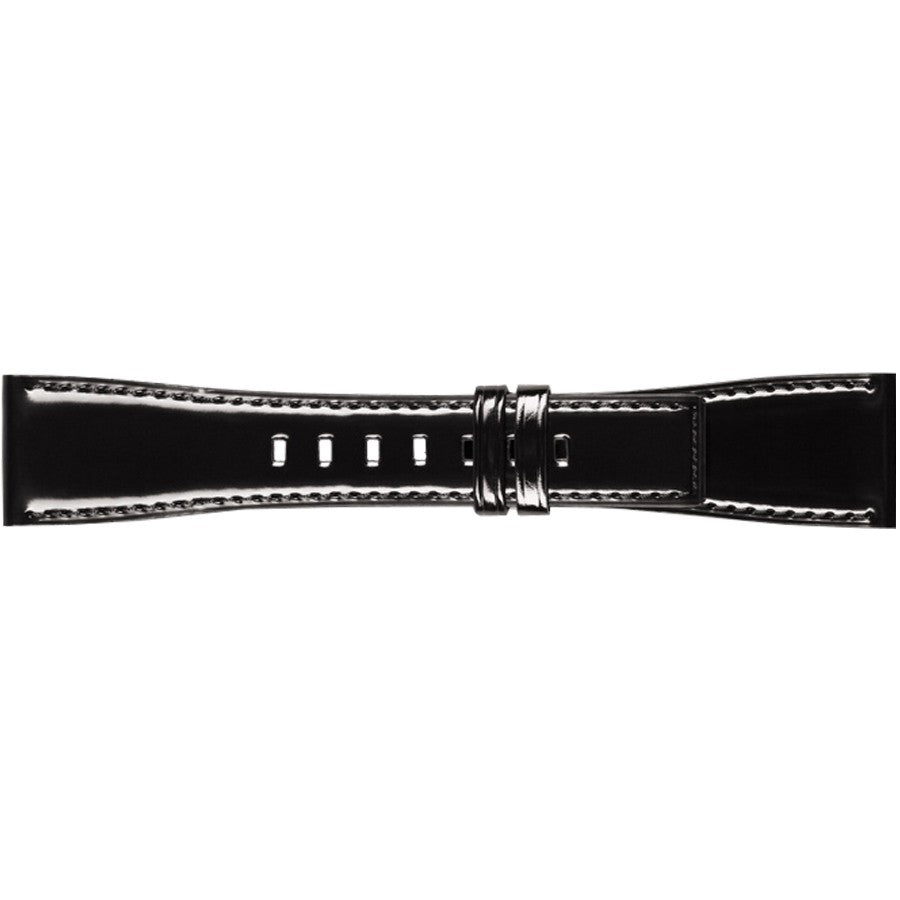 Bell & Ross 24mm Black Leather Strap B-V-033