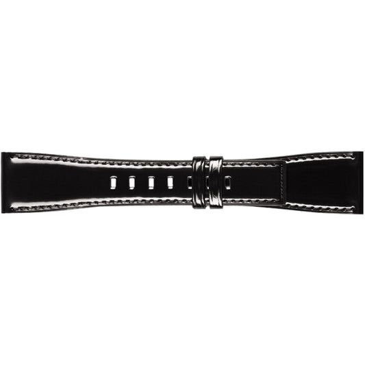 Bell & Ross 24mm Black Leather Strap B-V-033