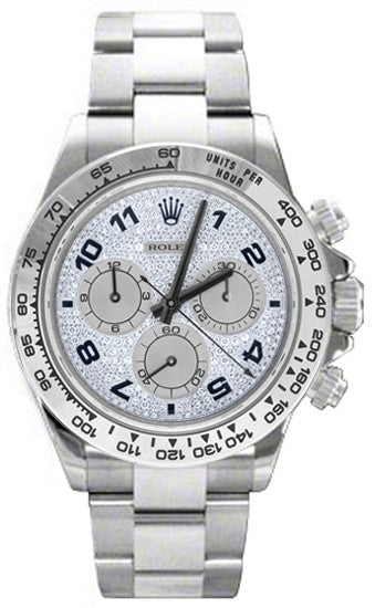 Rolex Cosmograph Daytona Pave Dial Watch 116509