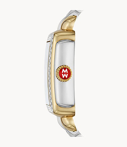 Michele Deco Madison Diamonds Steel & Gold Women's Watch MWW06T000239