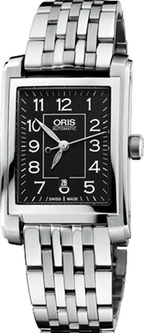 Oris Rectangular Date Ladies 56176564034MB