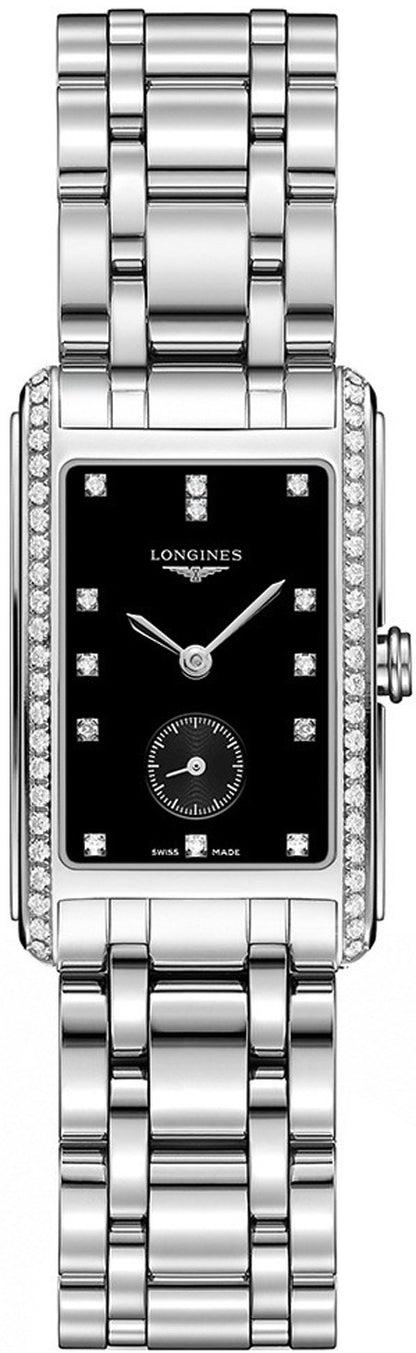 Longines DolceVita Quartz Women's Diamond Watch L5.512.0.57.6