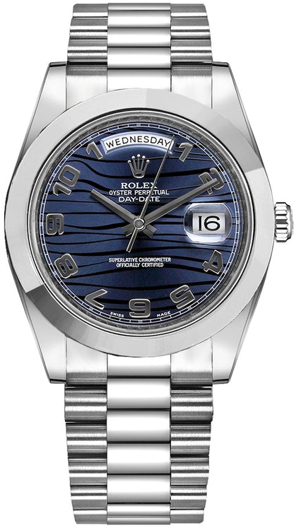 Rolex Day-Date 41 Platinum President Bracelet Men's Watch 218206