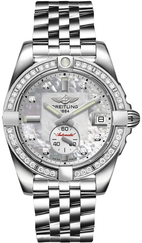Breitling Galactic 36 Automatic Diamond Women's Watch A37330531A1A1