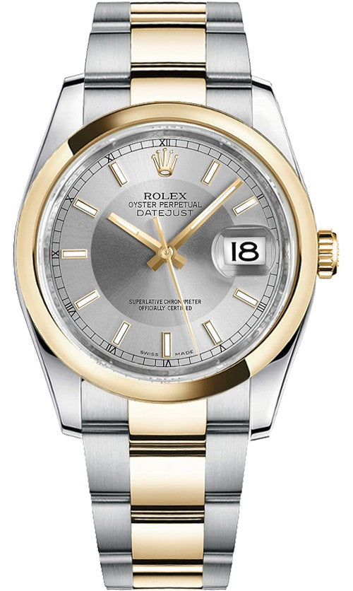 Rolex Datejust 36 Steel & Silver Dial Watch 116203