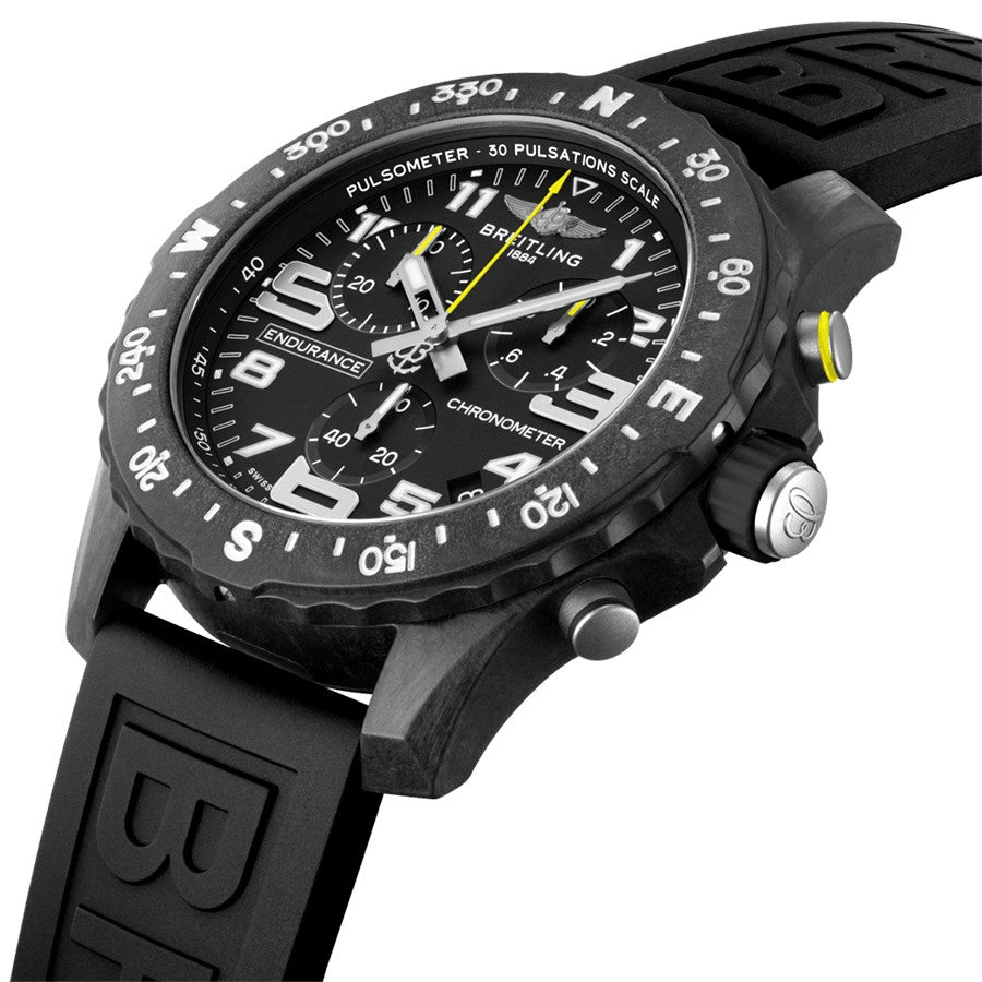 Breitling Endurance Pro Black Chronograph 44mm Men's Watch X82310E51B1S1