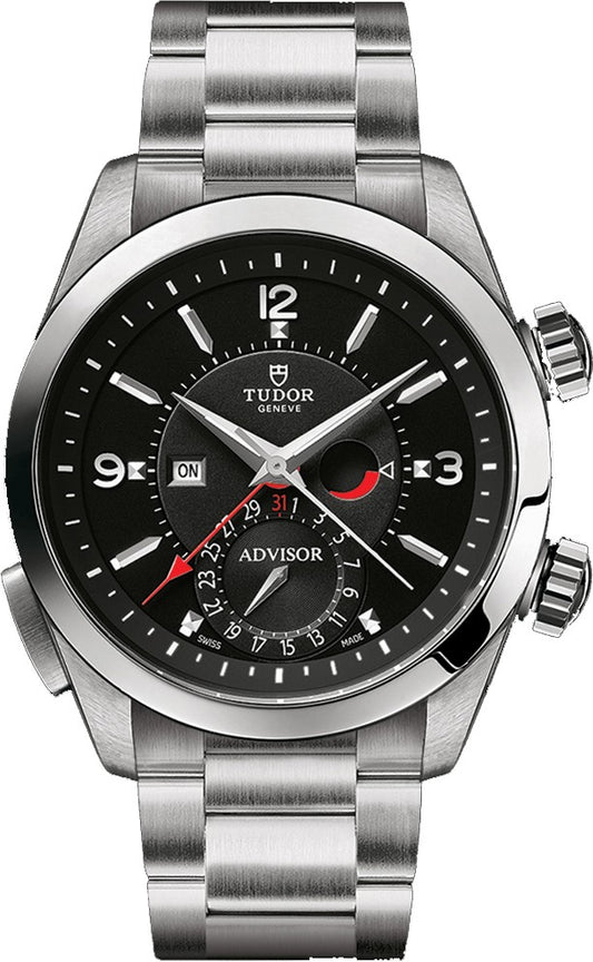 Tudor Heritage Advisor 42mm Black Dial Men's Watch M79620TN-0001
