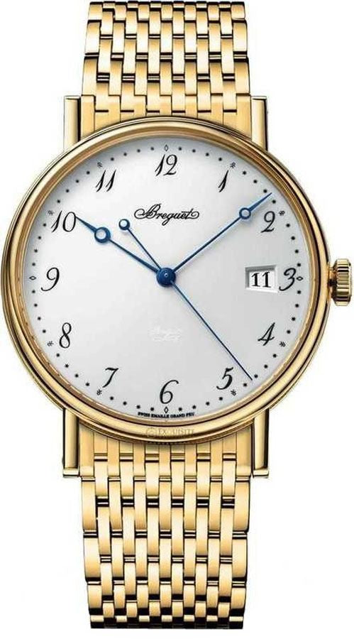 Breguet Classique Date Solid 18k Yellow Gold Men's Watch 5177BA/29/AV0