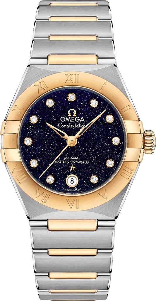 Omega Constellation 29mm Two Tone Women's Watch 131.20.29.20.53.001