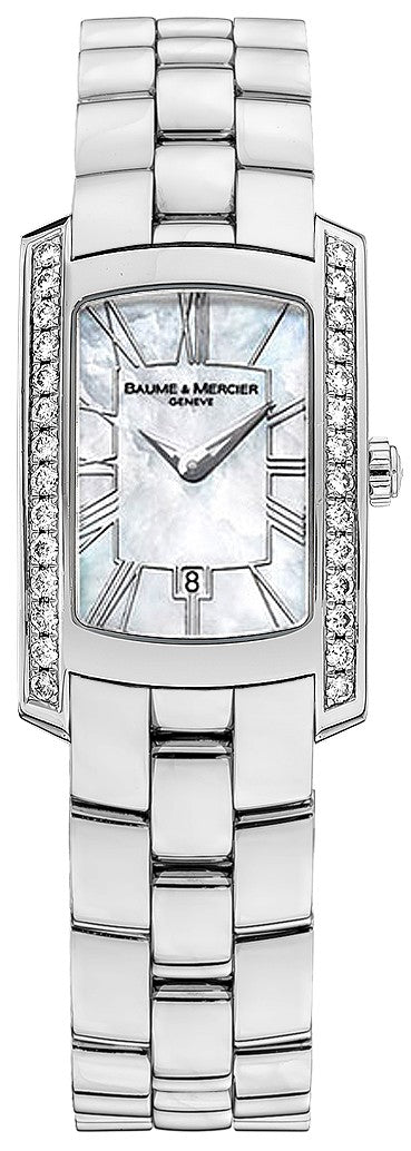 Baume & Mercier Hampton Milleis Women's Mother of Pearl Dial 8745