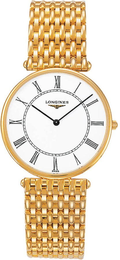 Longines La Grande Classique Women's Solid 18K Gold Watch L4.691.6.11.6