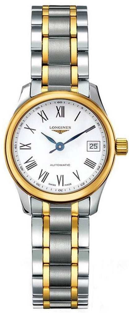 Longines Master Collection Two-tone White Dial Women's Watch L2.257.5.11.7