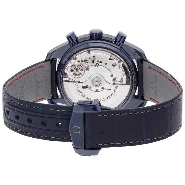 Omega Speedmaster Moonwatch Ceramic Blue Dial Men's Watch 304.93.44.52.03.001