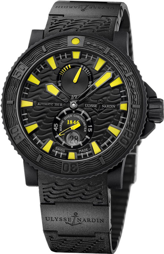 Ulysse Nardin Marine Black Sea Black Dial Men's Watch 263-92-3C/924