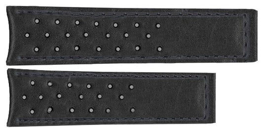 Tag Heuer Carrera 20mm Black Perforated Leather Strap FC6357