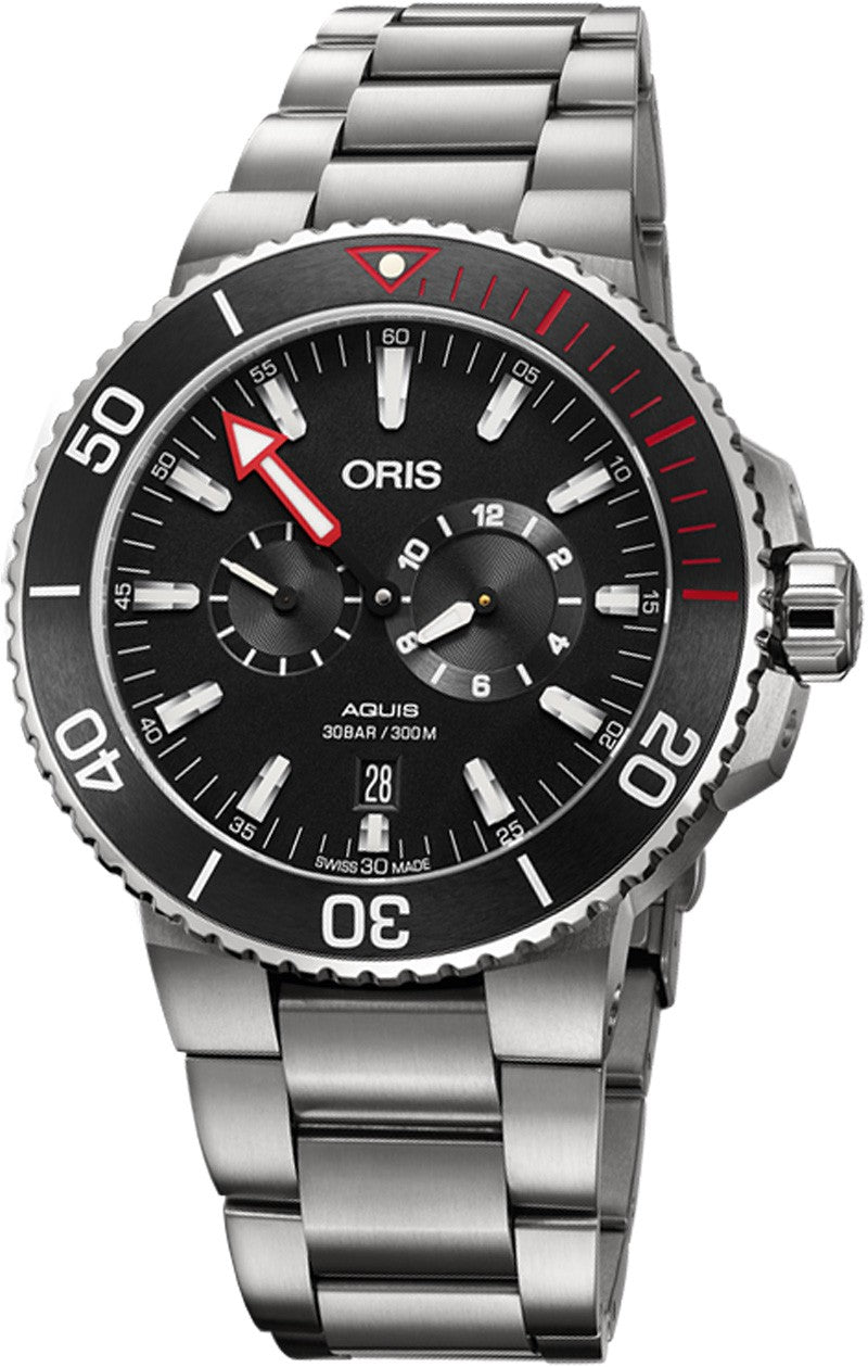 Oris Aquis Regulateur Der Meistertaucher Men's Watch 74977347154MB+RS