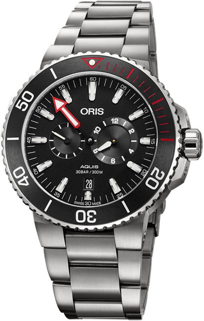 Oris Aquis Regulateur Der Meistertaucher Men's Watch 74977347154MB+RS