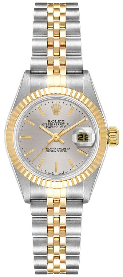 Rolex Lady-Datejust 26 Steel & Yellow Gold Women's Watch 69173