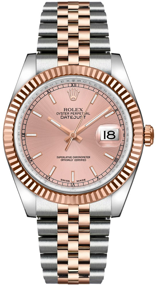Rolex Datejust 36 Pink Dial Watch 116231-0062