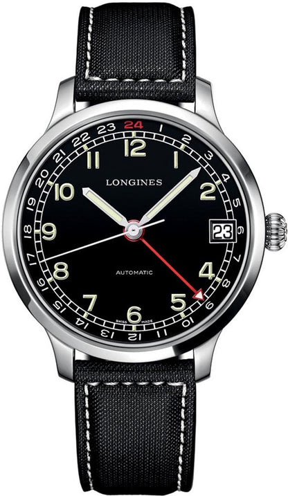 Longines Heritage Military GMT Men's Watch L2.789.4.53.0