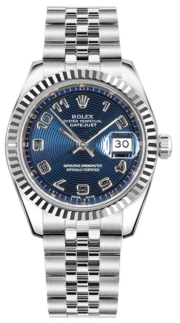 Rolex Datejust 31 Blue Dial Watch 178274