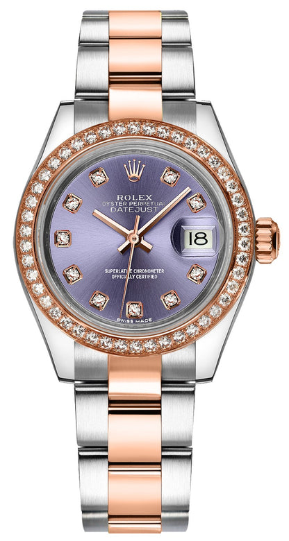 Rolex Lady-Datejust 28 Diamond Watch 279381RBR-0016