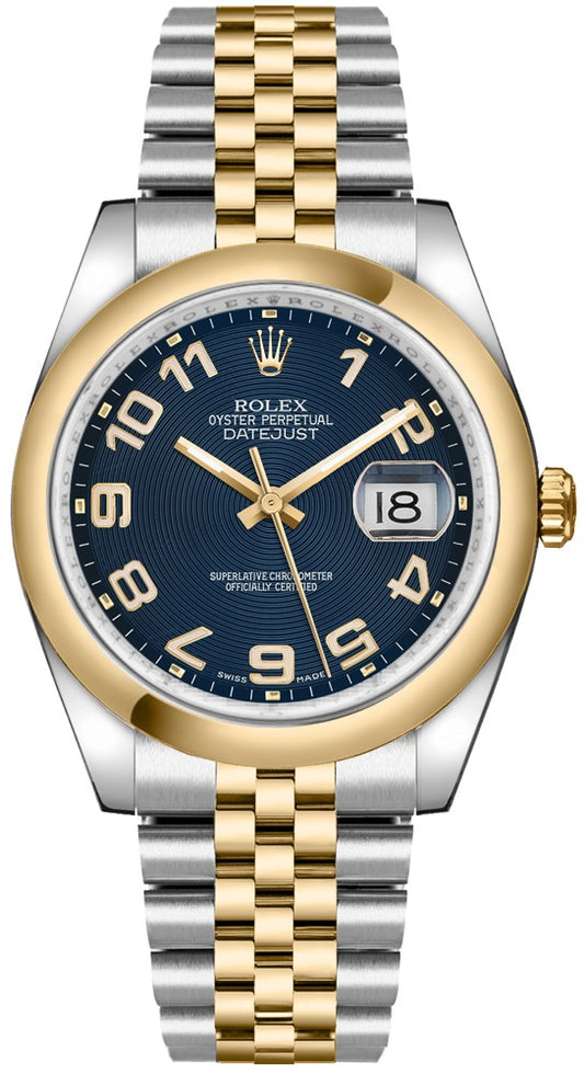 Rolex Datejust 36 Gold & Steel Watch 116203