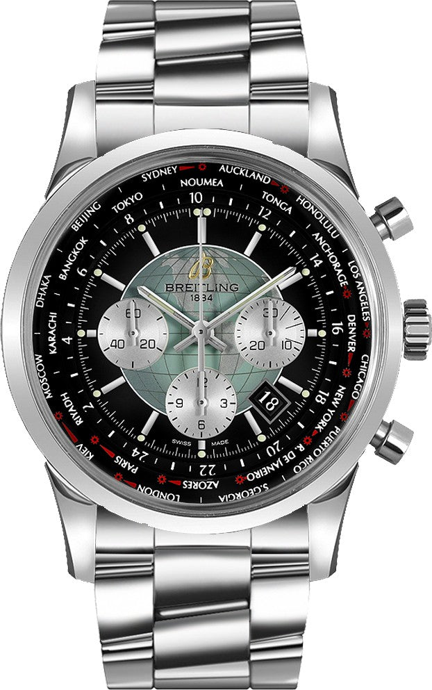 Breitling Transocean Chronograph Unitime AB0510U4/BB62-167A