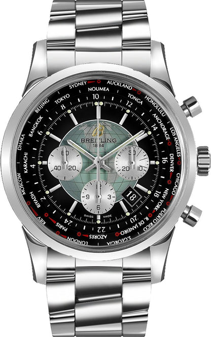Breitling Transocean Chronograph Unitime AB0510U4/BB62-167A