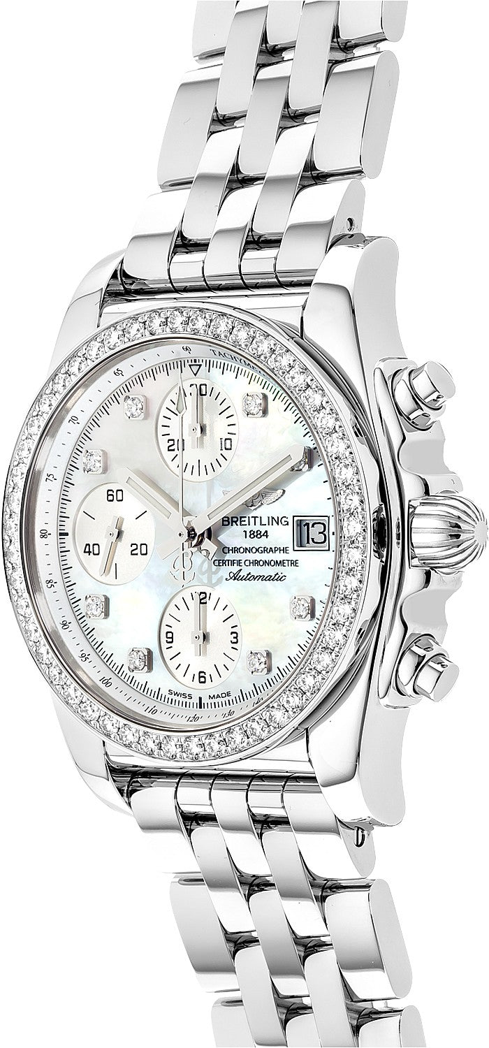 Breitling Chronomat 38 Diamond Women's Watch A1331053/A776-385A