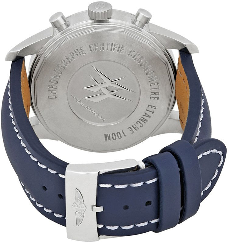 Breitling Transocean Chronograph Unitime Men's Automatic Luxury Watch AB0510U0/A732-102X