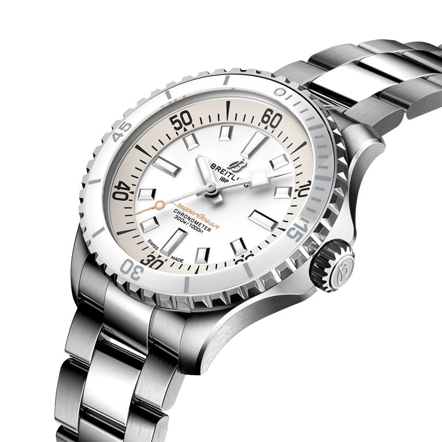 Breitling Superocean Automatic 36 Steel Women's Watch A17377211A1A1