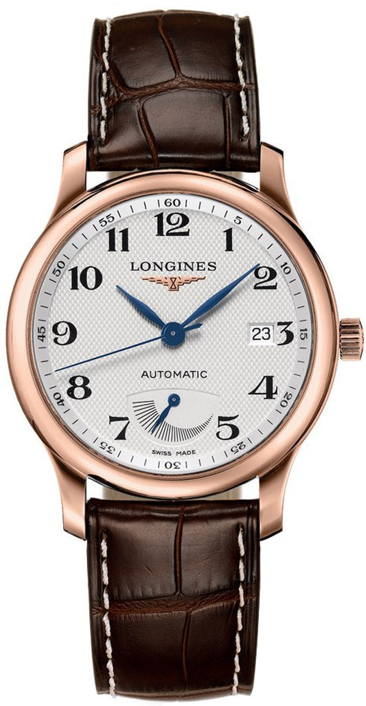 Longines Master Collection Solid 18k Rose Gold Men's Watch L2.708.8.78.3