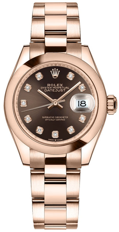 Rolex Datejust 31 Chocolate Dial Women's Watch 278245-0015