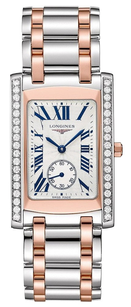 Longines DolceVita Silver Dial & Diamond Men's Watch L5.655.5.79.7