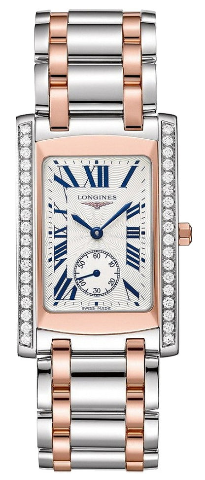 Longines DolceVita Silver Dial & Diamond Men's Watch L5.655.5.79.7