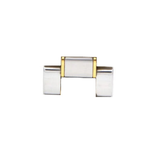 Cartier Must 21 Stainless Steel & 18k Yellow Gold 16mm Link W10072R6