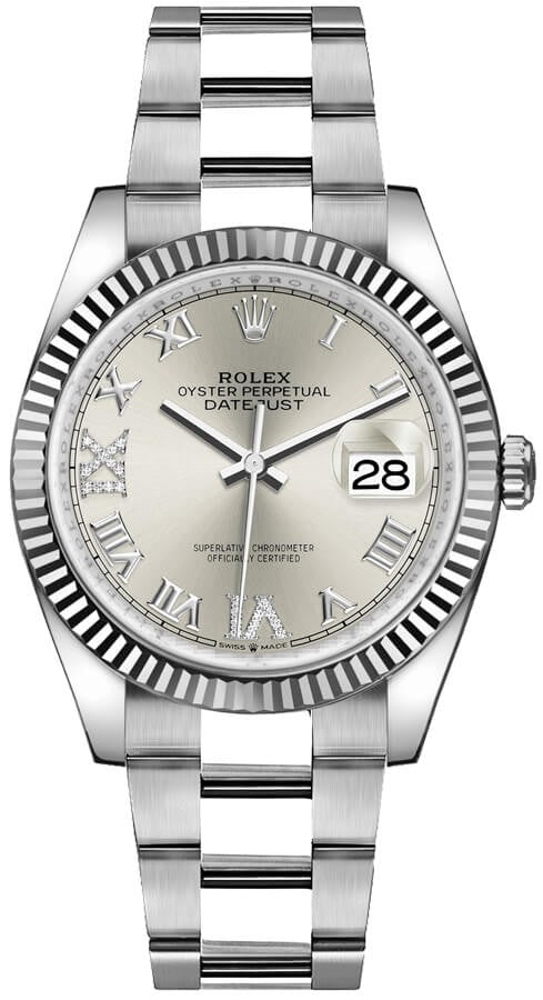 Rolex Datejust 36 Silver Dial Oyster Bracelet Men's Watch 126234-0030