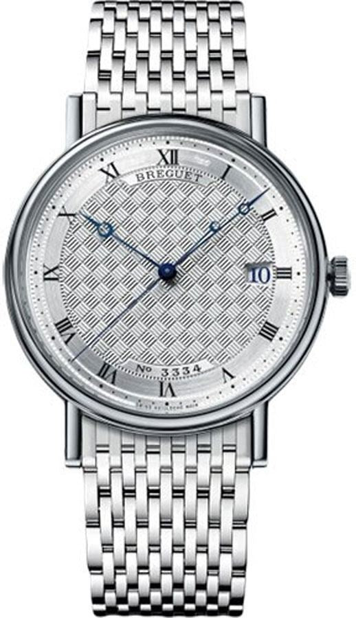Breguet Classique White Gold Case & Bracelet Men's Watch 5177BB/12/BV0