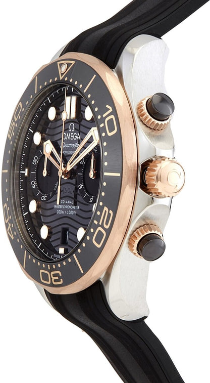 Omega Seamaster Chronograph Two Tone Men's Watch 210.22.44.51.01.001