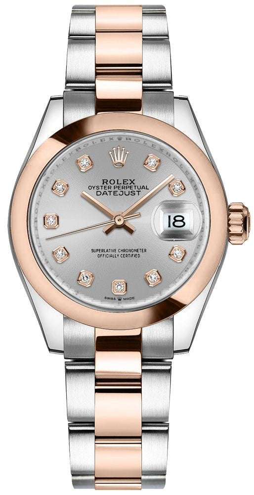 Rolex Datejust 31 Diamond Hour Markers Women's Watch 278241-0015