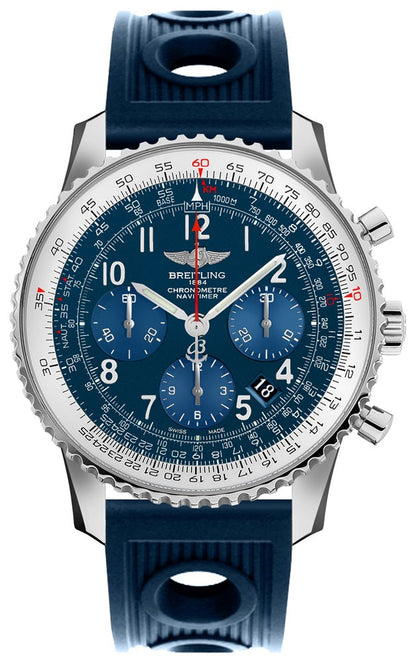 Breitling Navitimer 01 43 Limited Edition Blue Dial Men's Watch AB0121C4/C920-211S