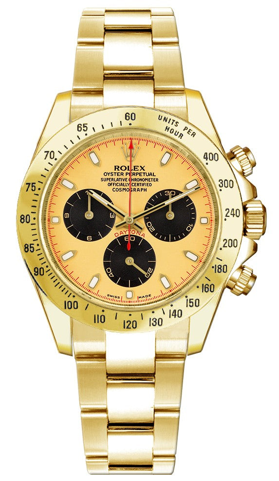 Rolex Cosmograph Daytona Yellow Gold Men's Watch 116528-0041