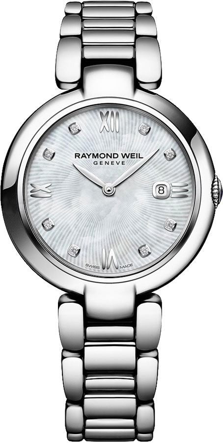 Raymond Weil Shine Quartz Stainless Steel Women's Watch 1600-ST-00995